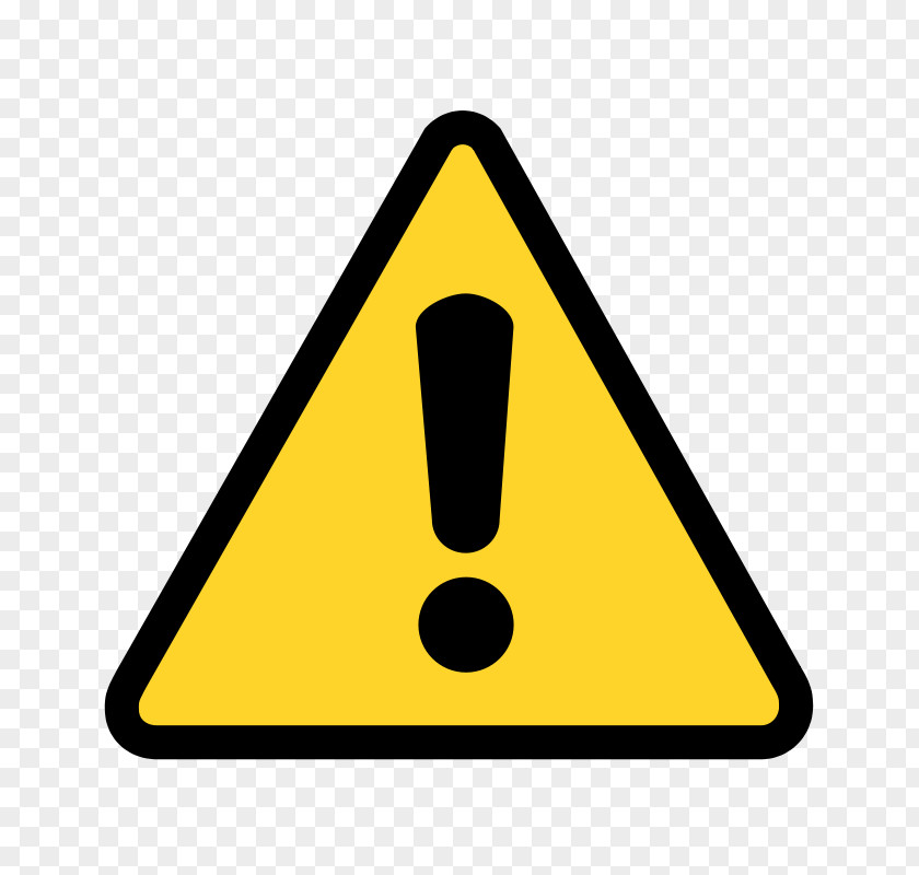 Exclamation Point Clipart Free Content Warning Sign Icon PNG