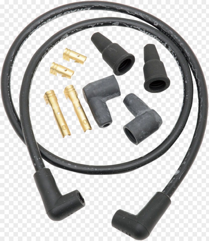 Motorcycle Spark Plug Harley-Davidson Sportster Wire Electrical Cable PNG