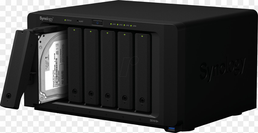 Nas Network Storage Systems Synology Inc. DS1618+ 6 Bay NAS DS118 1-Bay Disk Station DS3617xs PNG