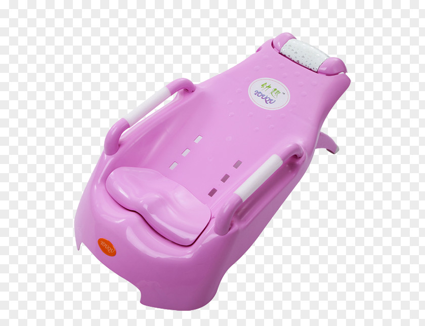 Purple Bathtub Chair Plastic PNG