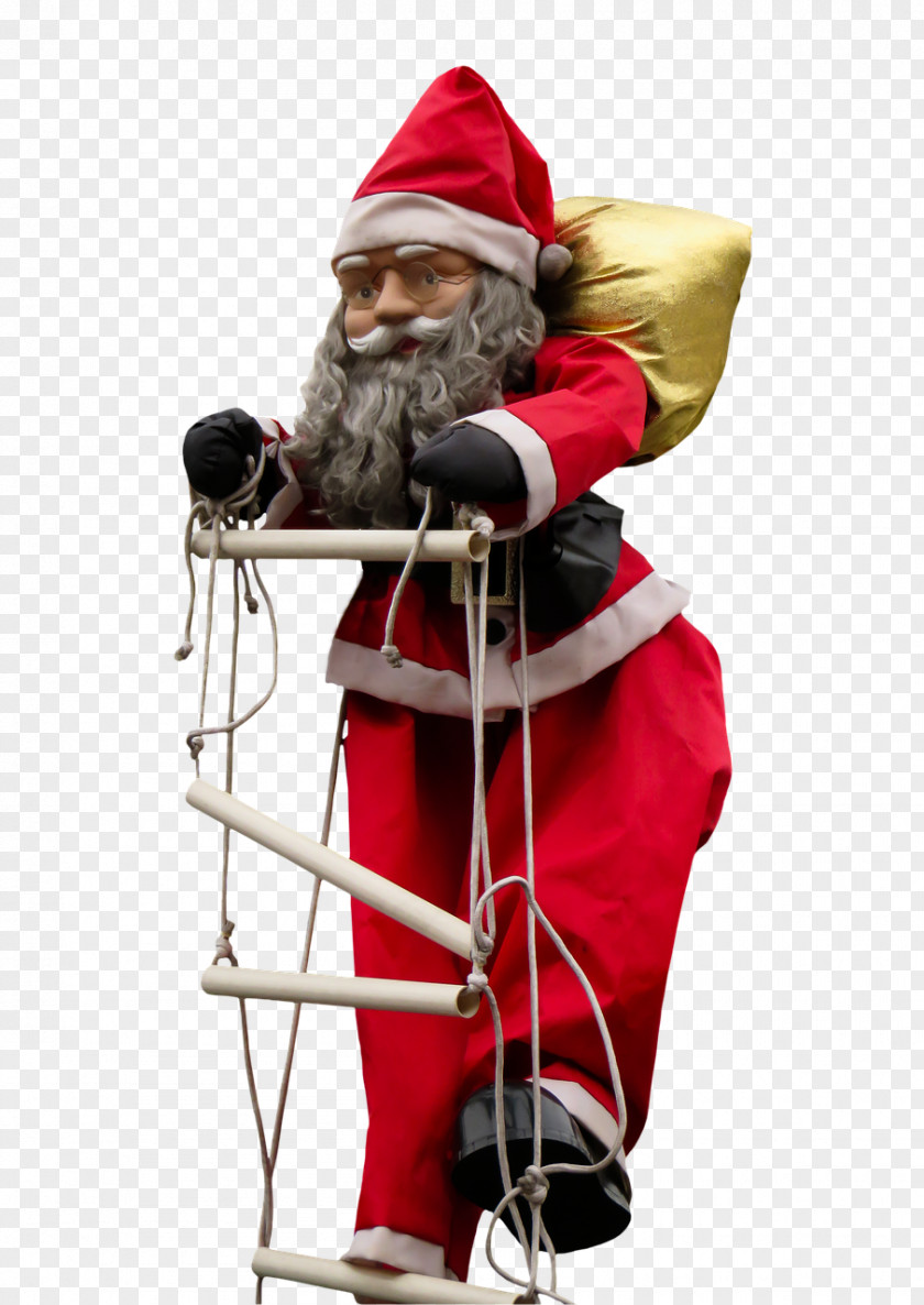 Santa Claus Christmas Gift PNG