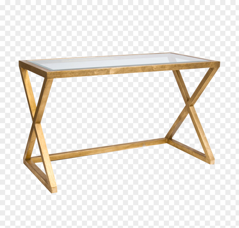 Table M Lamp Restoration Writing Desk Gold Metal PNG