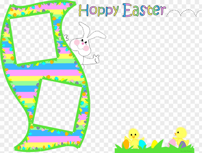 Watercolor Bunny Easter Eucharist Clip Art PNG