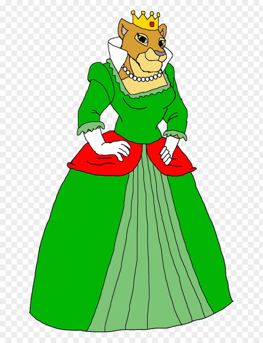 Christmas Tree Dress Costume Design Clip Art PNG