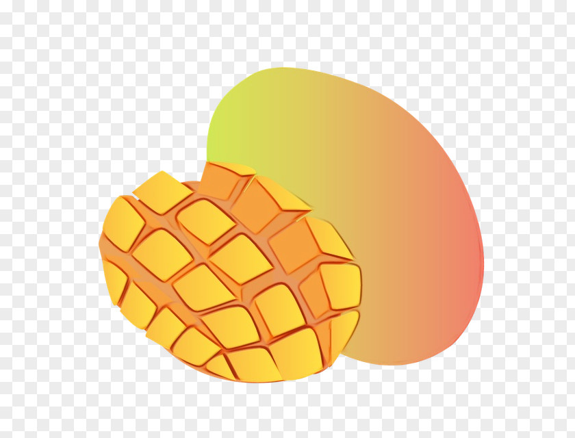 Orange Fruit Watercolor Cartoon PNG