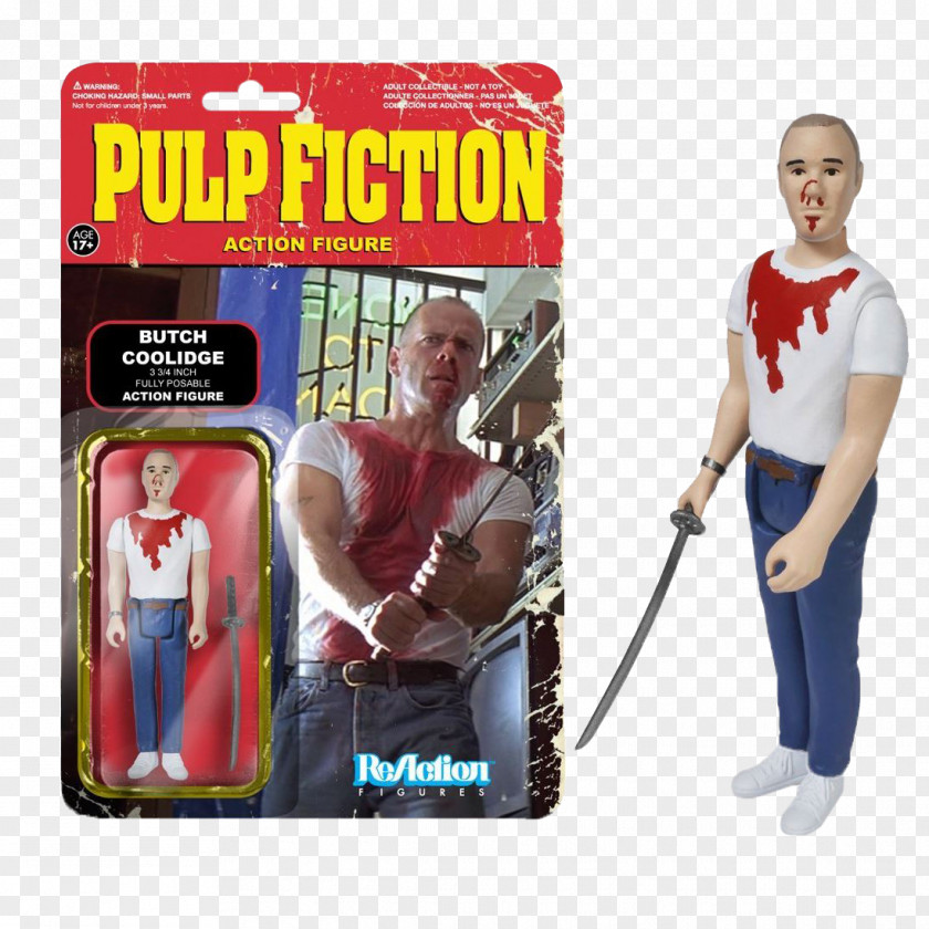 Pulp Fiction Butch Coolidge Jules Winnfield Jimmie Dimmick Marsellus Wallace Action & Toy Figures PNG