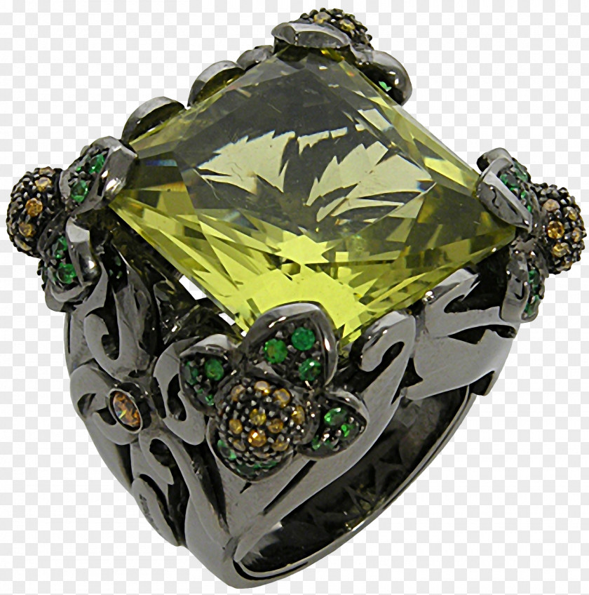 Ring Emerald Gemstone PNG