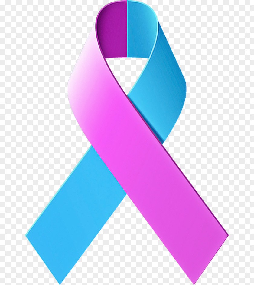 Turquoise Violet Purple Pink Ribbon PNG