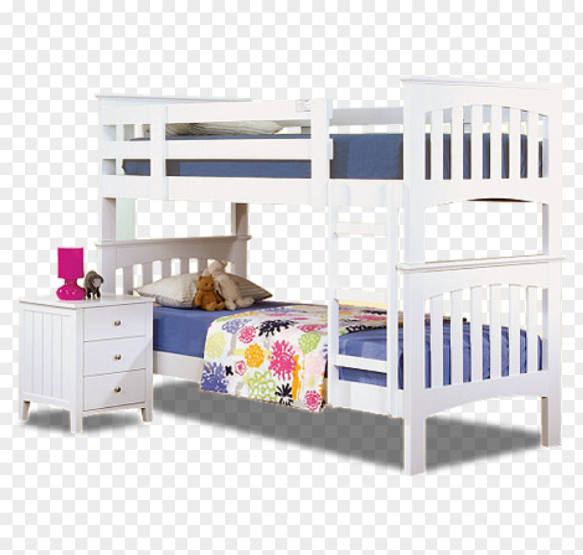 Bunk Bed Bedside Tables Furniture Bedroom PNG