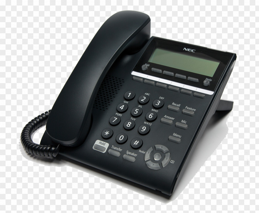 Business VoIP Phone Telephone System Handset Telephony PNG
