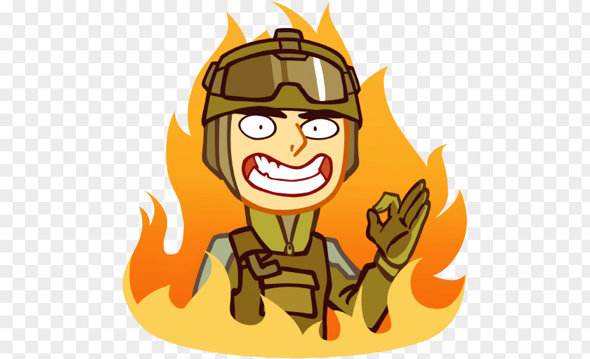 Eeoneguy Sticker Telegram VKontakte Warface Game PNG