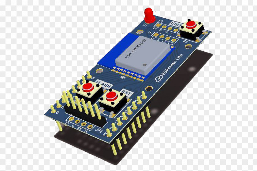 Esp8266 Microcontroller Electronics Circuit Prototyping Hardware Programmer Computer PNG