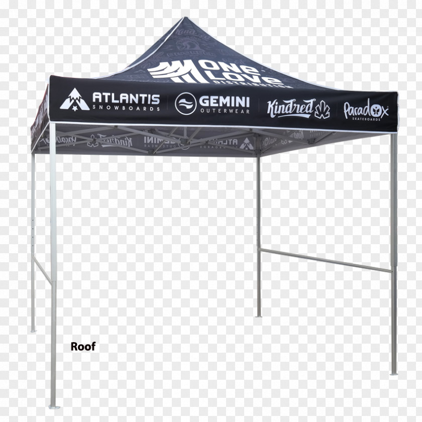 Roll Up Stand Tent Pop Canopy Advertising Display PNG