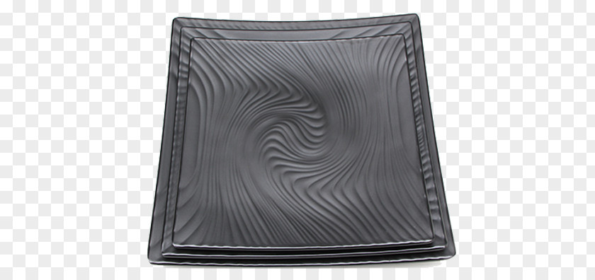 Black Plate With Pattern Designer PNG