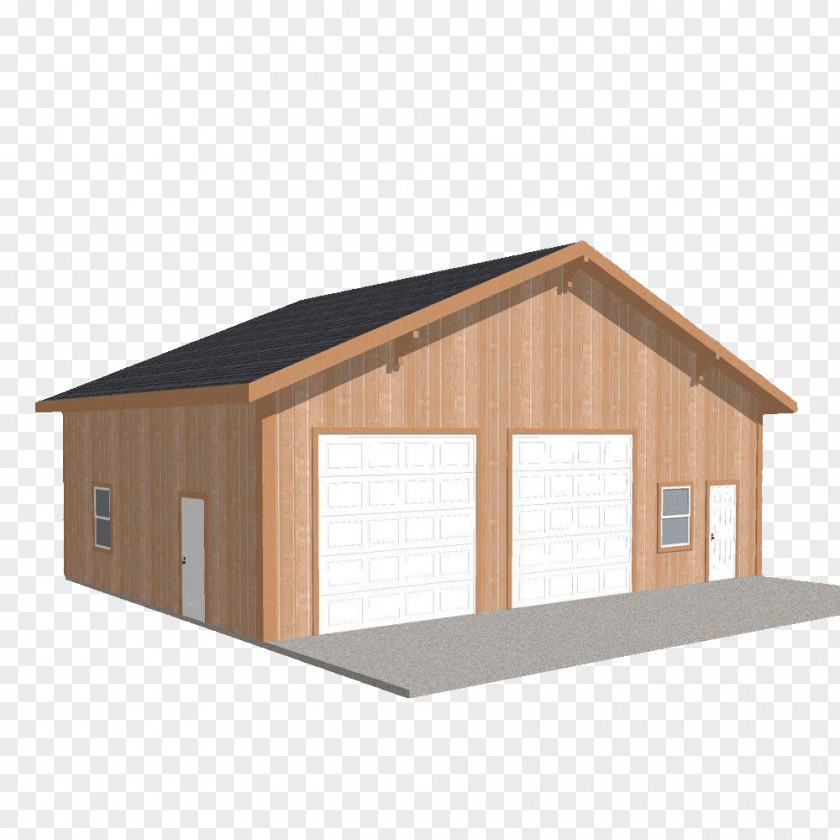 Garage Electrical Plan Pole Building Framing Engineered Wood PNG