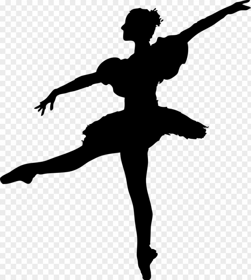 Silhouette Ballet Dancer Hip-hop Dance PNG