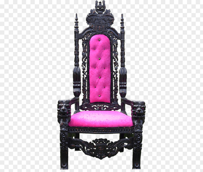 Throne Morris Chair Coronation Recliner PNG