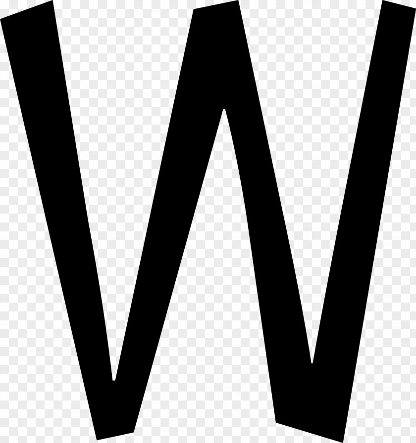 W Letter Logo Wikidata Wiktionary Wikimedia Foundation Commons PNG