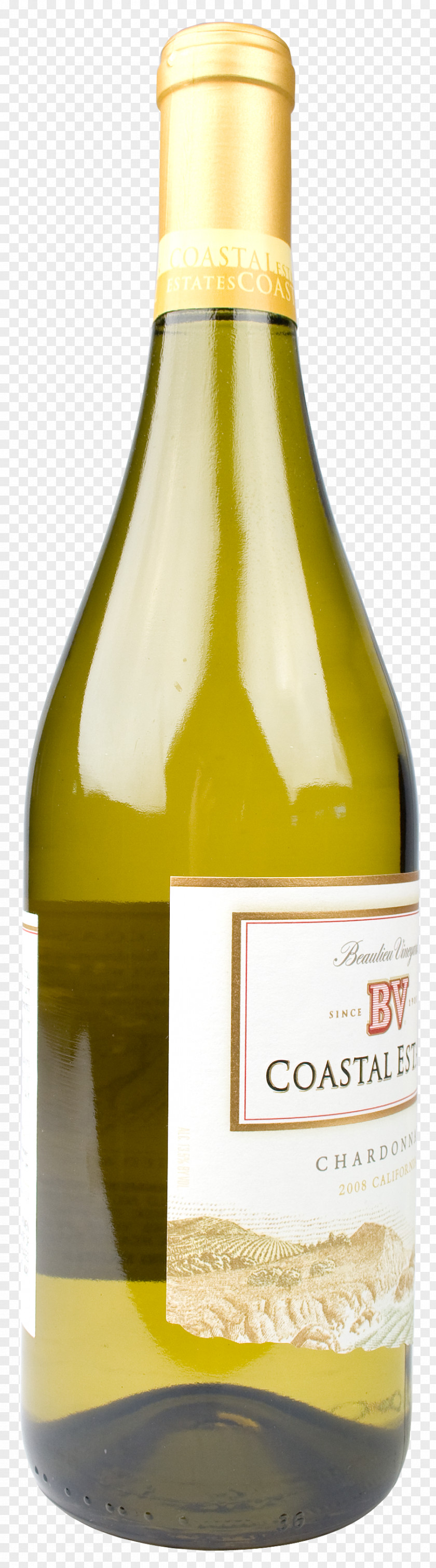 Wine White Liqueur Glass Bottle PNG