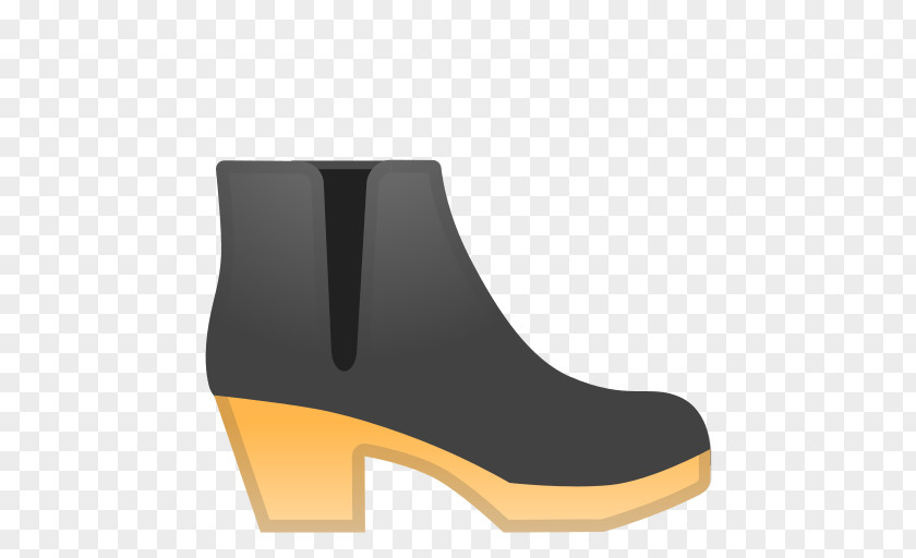 Footwear Shoe Boot Yellow High Heels PNG