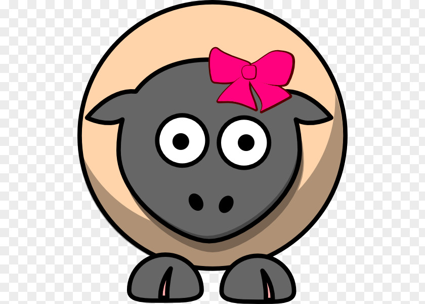Sheep Cartoon Clip Art PNG