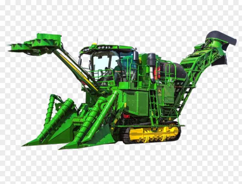 Tractor John Deere Agricultural Machinery Combine Harvester Sugarcane PNG