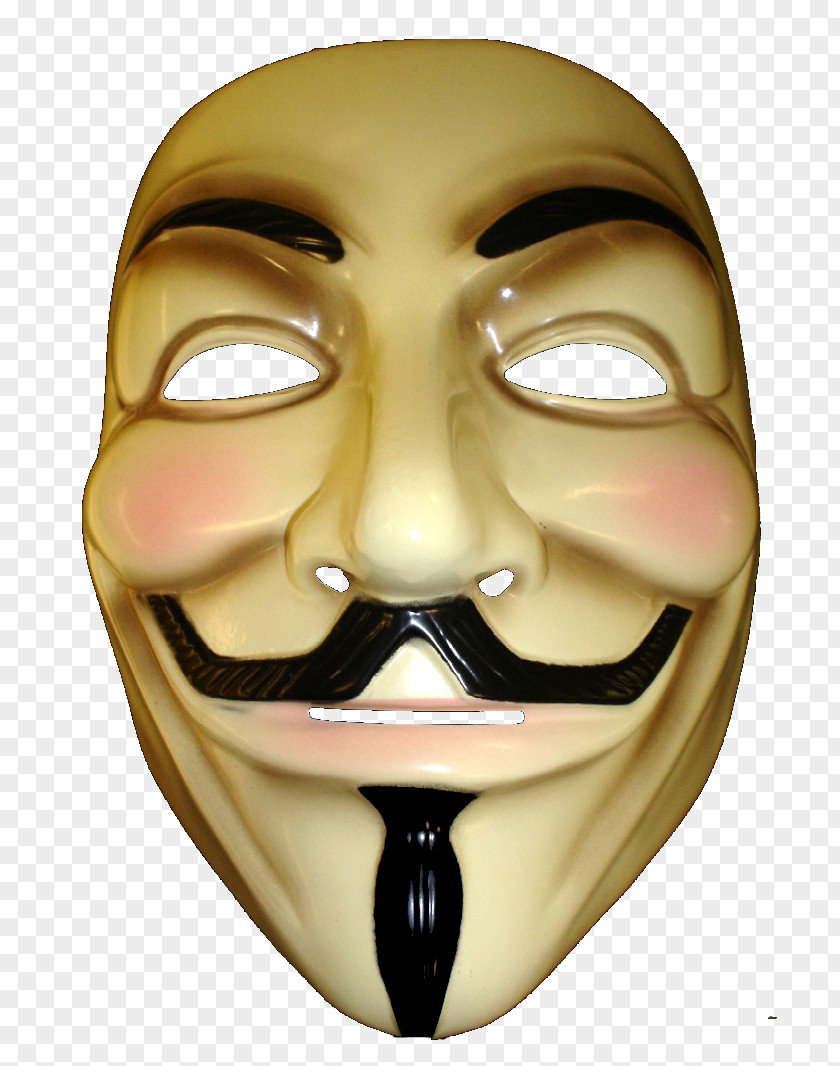 Anonymous HD Guy Fawkes Mask PNG