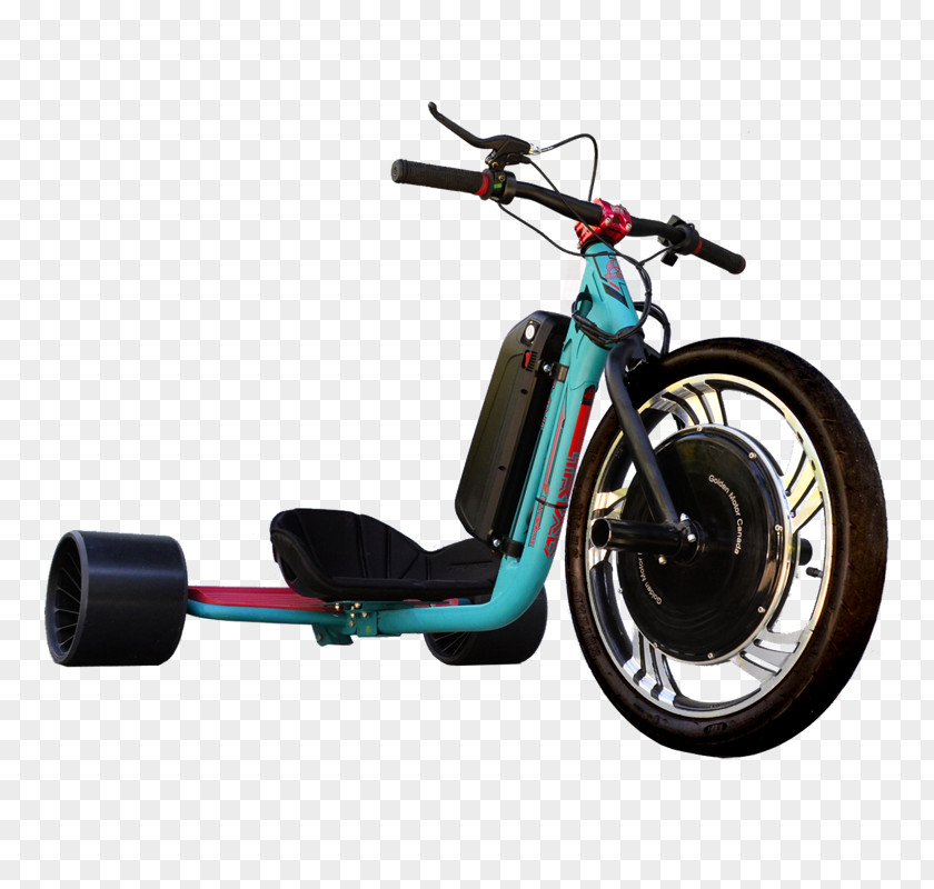 Bicycle Wheel Drift Trike Electric Tricycle PNG