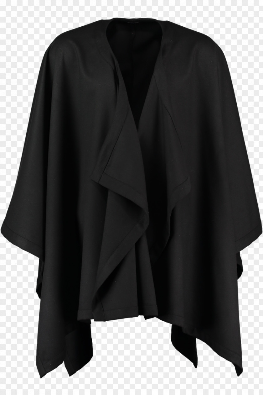 Fashion Cape May Sleeve Coat Neck Poncho PNG