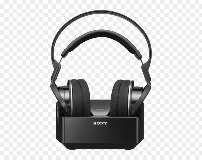 Headphones Sony MDR-RF855RK Television Écouteur Wireless PNG