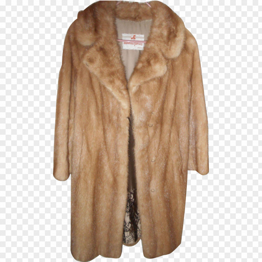 Jacket Fur Clothing American Mink Coat PNG