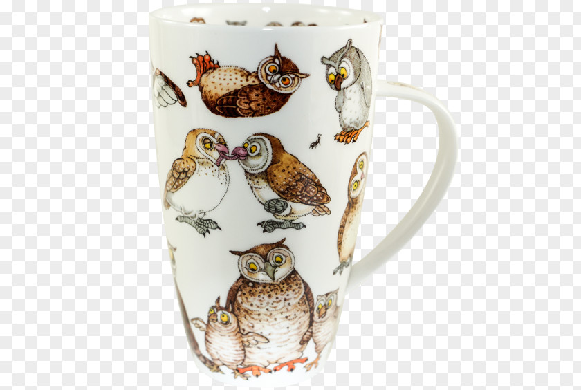 Owl Mug With Mugs Dunoon Hoofers Sheep Henley Shape Tea Raining Cats And Dogs PNG