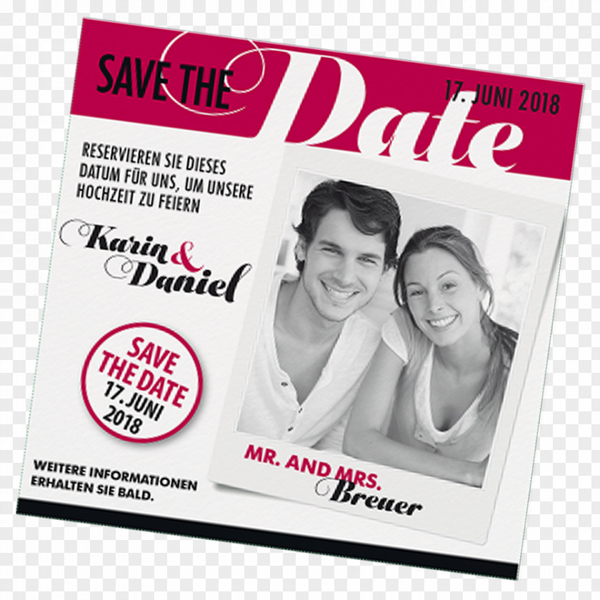 Save The Date Poster Hair Coloring Brand PNG