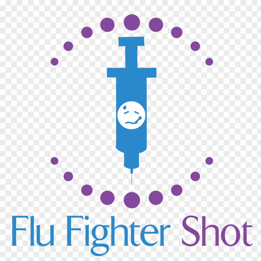 Flu Vitamin B-12 Influenza Injection Logo PNG