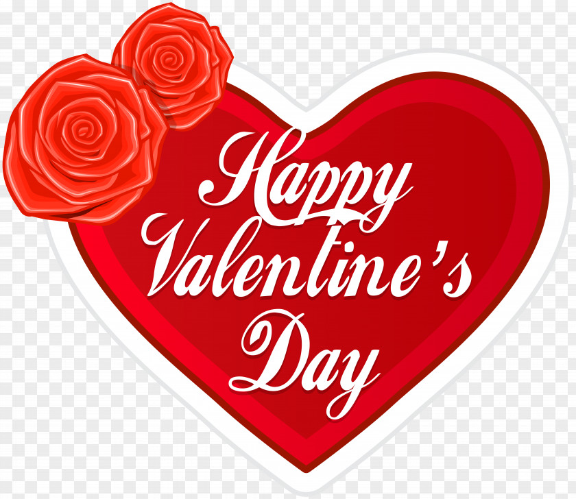 Happy Valentine's Day Heart PNG Clip Art Gift PNG