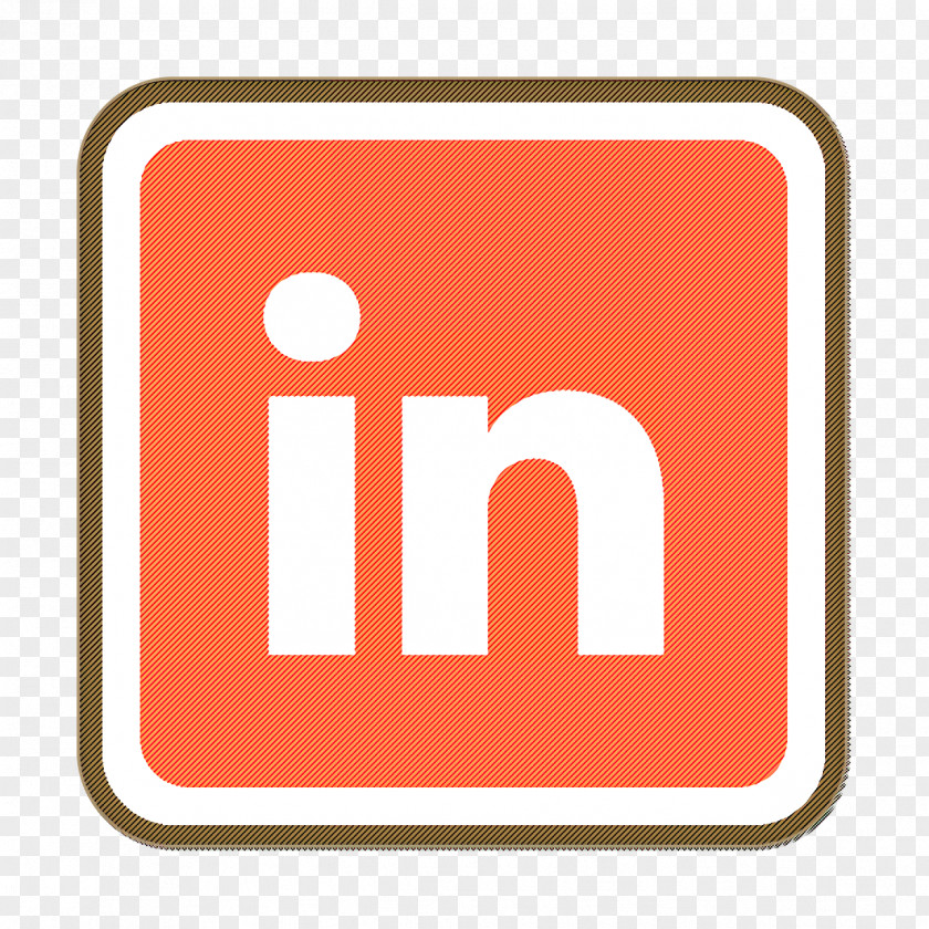 Signage Symbol Linkedin Icon Media Social PNG