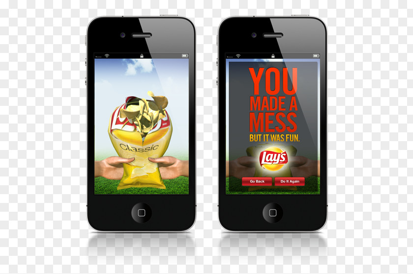 Smartphone Frito-Lay E-commerce PNG