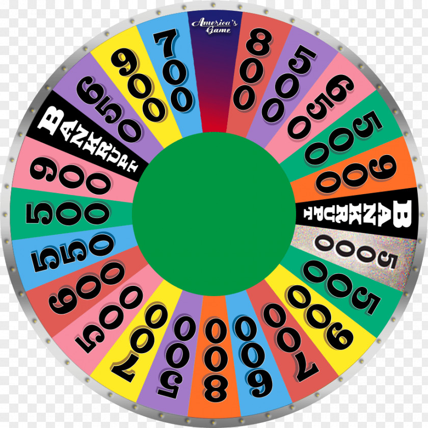 Wheel Of Fortune Video Games Game Show Template PNG