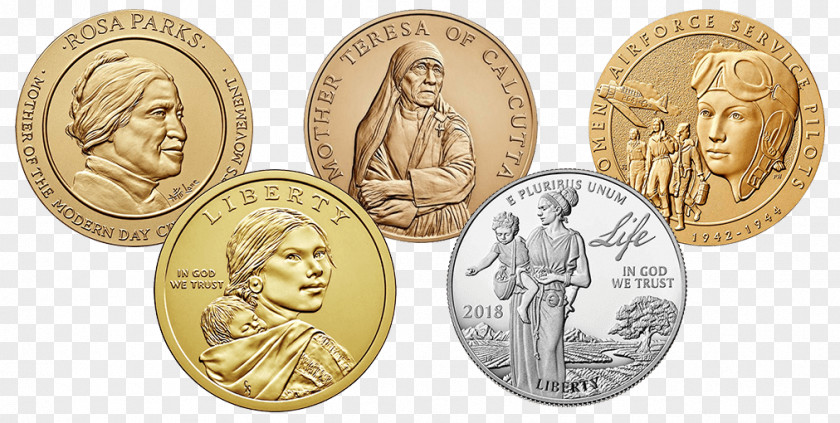 Coin History Of Coins Women's Month United States Mint Woman PNG