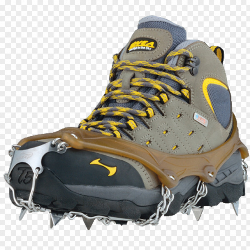 Hiking Crampons Shoe Footwear Mountaineering Sneakers PNG