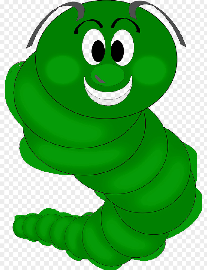 Larva Glowworm Clip Art Image PNG