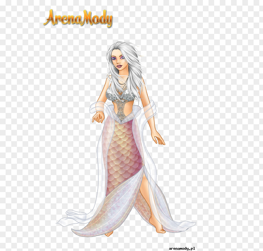 Model Lady Popular Fashion Costume Dress-up PNG