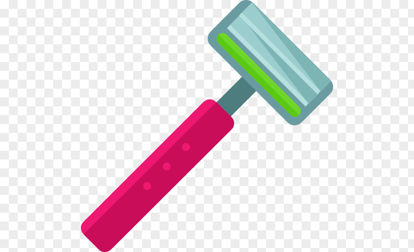 Simple Sticky Hair Device Shaving Icon PNG