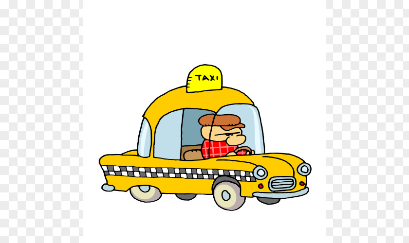 Taxi Cab Images Yellow Clip Art PNG