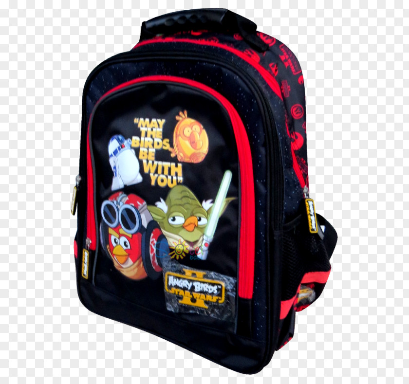 Bag Angry Birds Star Wars II Backpack Trolley Hand Luggage PNG