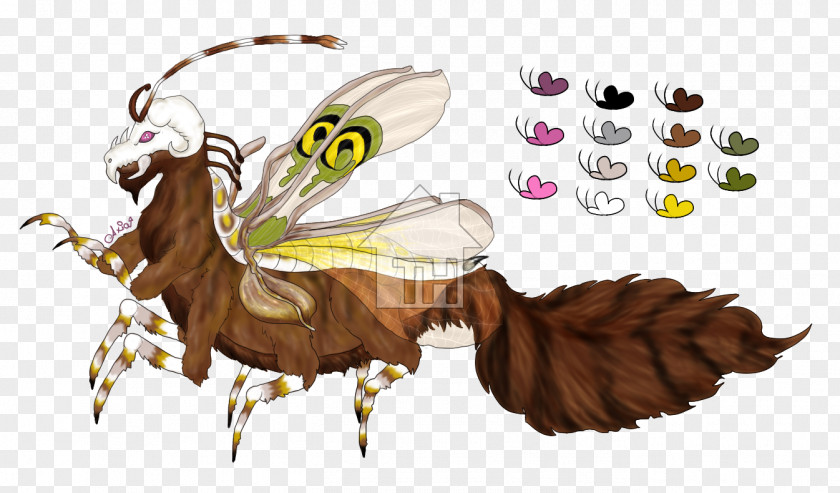 Butterfly Horse Illustration Fairy Insect PNG
