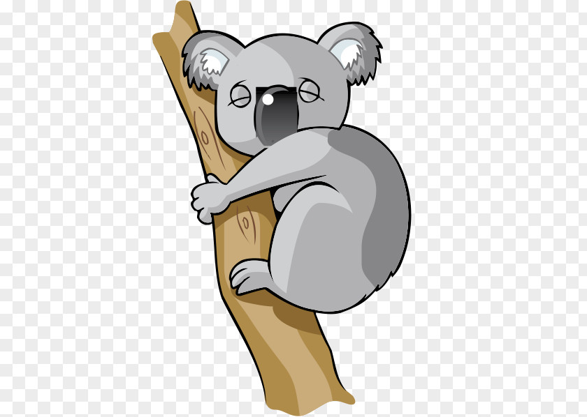 Cartoon Koala Sleeping Mug Gift Animal PNG