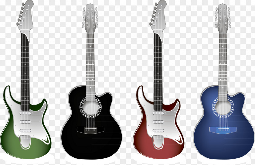 Guitar String Instruments Musical Bass PNG