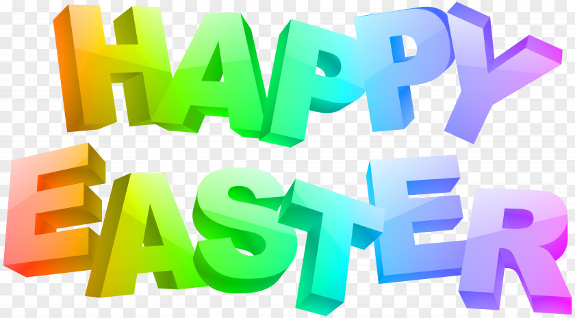 Happy Easter Text Logo Brand Font Product Green PNG