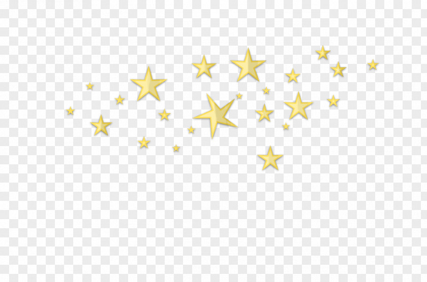 Stars Picture Yellow Font Pattern PNG